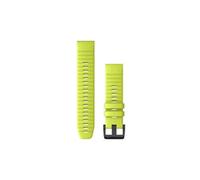 Bracelet de montre garmin quickfit 22 mm silicone jaune amp