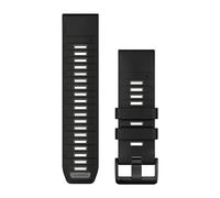 Garmin Quickfit® 26 Silicone Strap Noir Black / Pebble Gray