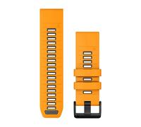 Garmin Bracelet silicone Quickfit® 26 Orange Spark / Graphite