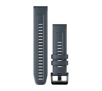 Garmin Quickfit 22 Mm Silicone Strap Bleu Granite Blue