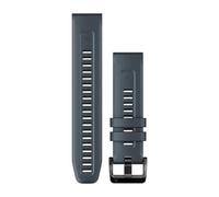 Bracelet de montre - Garmin - QUICKFIT® - Silicone bleu granite - 22 mm - Étanchéité 10 Atm