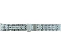 Bracelet de montre générique semi-rigide en acier inoxydable 22mm