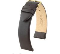 Bracelet de montre Hirsch en cuir de veau brun Toronto L 20 mm 03702010-1-20