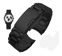 Bracelet de montre incurvé en acier inoxydable 18-24 mm for Casio EDIFICE EFV-540, 500/EFS-S510/EFB-650/EQB-501/EFR-303L/303D(Black2,20mm)