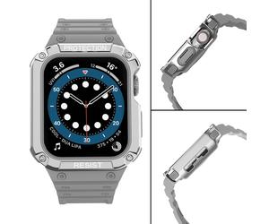 Bracelet de montre INF Apple Watch 1-7 Gen 42/44/45 mm PC/TPU Le Noir MultiColor