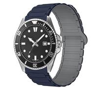 Bracelet de montre Lamshaw W-218H - 18 mm - 22 mm - En silicone - À dégagement rapide - Compatible avec Casio W-217H, W-218H, W-219H, F105W, F-91W, A158WA, A168WA, A700W-1, A700WM-9, A100WE-1