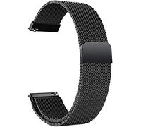 Bracelet de Montre Metal Acier Inoxydable pourHomme Femme,Bracelet de Montre Magnétique pour Intelligentes Montre Connectée et Montre Traditionnelle Dégagement Rapide 14mm/16mm/18mm/20mm/22mm/24mm