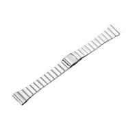 Bracelet de montre métallique de remplacement, Bracelet de montre en acier inoxydable for Casio F91W 18-20mm argent or(Silver,18mm)