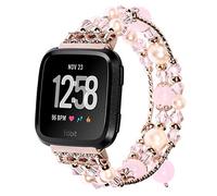 Bracelet de montre multicouche style bohème unisexe avec sangles, Compatible avec Apple Watch 38 mm/40 mm/41 mm, Series 9/8/7/6/5/4/3/2/1/SE Ultra 2 (ROSE, 42/44/45/46/49)