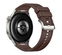 Bracelet de montre No Gap compatible avec Huawei GT 6 Pro - 46 mm - En silicone doux pour la peau - Fermeture rapide - Compatible avec Huawei GT 6 Pro Band 46 mm, taille unique, silicone, Pas de