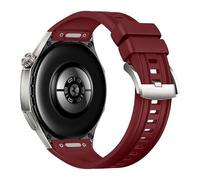 Bracelet de montre No Gap compatible avec Huawei GT 6 Pro - 46 mm - En silicone doux pour la peau - Fermeture rapide - Compatible avec Huawei GT 6 Pro Band 46 mm, taille unique, silicone, Pas de