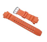 Bracelet de montre orange véritable CASIO bracelet en cuir 10370830 pour GW-3...