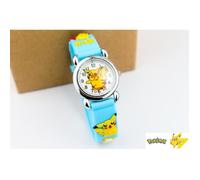 Bracelet de montre - Pokémon - Pikachu - Classique - Bleu ciel - Aiguilles bicolores