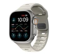 Bracelet de Montre pour Apple Watch 44/45/46/49mm Sport Band Gris