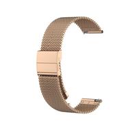 Bracelet de montre pour Garmin VivoActive/Vivomove/Forerunner 20 mm Or rose