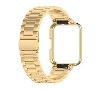 Bracelet de montre pour homme, bracelet de rechange en acier inoxydable à dégagement rapide, coque en métal compatible avec Xiaomi Redmi Watch2 Lite, version internationale avec étui de protection
