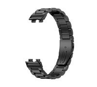 Bracelet de montre pour Huawei Band 8/8NFC/9/9NFC en acier inoxydable Black