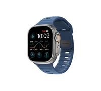 Nomad Bracelet sport - 45 mm | Bracelet bleu marine pour Apple Watch Ultra 2, conçu pour donner à votre Apple Watch un look moderne et athlétique pour des entraînements intenses et un usage quotidien