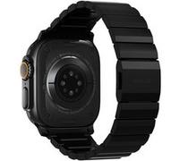 Bracelet de Montre pour Watch 44 / 45 / 46 / 49mm Titanium Band Nomad Noir