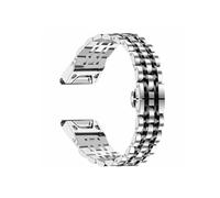 Bracelet de montre Quickfit 26 22mm, adapté à for Garmin Fenix 7x7 6X 6 Pro 5X 5 935 945 Enduro 2 Epix Gen 2, en acier inoxydable(Silver Black,26mm Width)