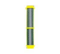Bracelet de montre réfléchissante Garett Vert 20 mm