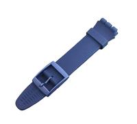 Bracelet de montre réglable pour homme et femme - Bracelet de rechange pour Swatch - Bleu marine