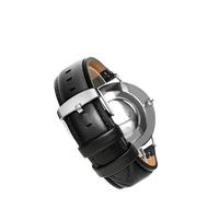 Bracelet de montre rétro en cuir véritable pour montres DW 20 mm Black