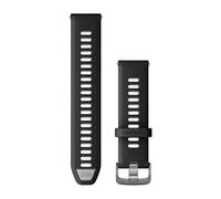 Bracelet de montre silicone Garmin Quick Release Noir 22 mm