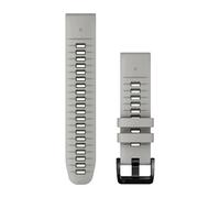 Garmin - Bracelet silicone Quickfit® 22 mm - Beige / Argenté Fog Gray / Moss