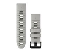 Garmin Bracelet QuickFit® 26 mm Silicone – Gris, Argenté, Fog Gray/Moss