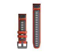 Bracelet de montre silicone Garmin QuickFit Rouge 22 mm