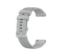 Bracelet de montre silicone Garmin Venu 2S, Garmin Vivomove 3S Grey 18 mm