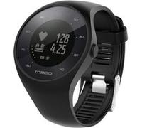 Bracelet de montre Silicone souple Pour Polar M200-Noir