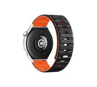 Bracelet de montre sport en Silicone 22mm Compatible avec Huawei Watch GT 4 3 Pro 46mm/Amazfit Balance GTR 47mm(Black orange,For Amazfit Balance)