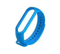 Bracelet de montre sport en silicone souple pour Xiaomi Mi Band 5/6 (bleu clair)