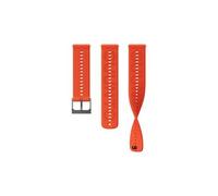 Bracelet de montre suunto athletic 6 silicone 22mm s m orange coral