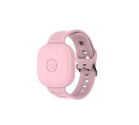 Bracelet de montre Tile by Life360 Mate pour tracker Bluetooth, WUNIAK Watch, coque de protection en silicone souple, portable, résistante aux rayures et aux chocs, rose