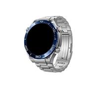Bracelet de montre titane 22mm Compatible avec Huawei GT 4 Pro 3 46mm Ultimate/Samsung Galaxy Watch 3 45mm/Amazfit 47mm(Silver,For Huawei Watch 4)