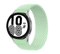 Bracelet de montre tressé Solo Loop de 20 mm, compatible avec Samsung Galaxy Watch 5/5 Pro/4/4 Classic/3 41 mm/Active 2/Active pour Amazfit BIP/GTR 42 mm/GTS/2/2e/3 pour Huawei Watch GT/2/2e/pro 42 mm