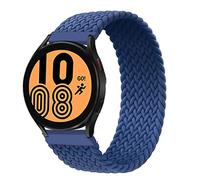 Bracelet de montre tressé Solo Loop de 20 mm, compatible avec Samsung Galaxy Watch 5/5 Pro/4/4 Classic/3 41 mm/Active 2/Active pour Amazfit BIP/GTR 42 mm/GTS/2/2e/3 pour Huawei Watch GT/2/2e/pro 42 mm