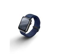 Bracelet de montre tressé Uniq Apple Bleu 38 mm
