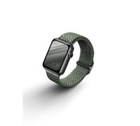Uniq Uniq Bracelet tressé Aspen Watch Series 1 t/m 11 / SE / Ultra (44/45/46/49 mm) Cypress Green Vert