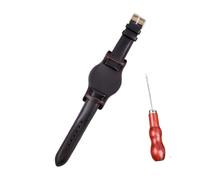 Bracelet de montre universel en cuir de vachette avec plateau ciré à l'huile 20 mm 22 mm