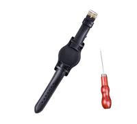Bracelet de montre universel en cuir de vachette avec plateau ciré à l'huile 20 mm 22 mm