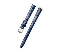 Bracelet de montre vintage en cuir pour femme 6 mm - 16 mm, petit modèle, accessoire de remplacement,8mm