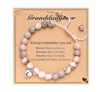 Bracelet de perles avec pendentif élégant en forme de lettre pour le premier jour d'école. Montre radio-pilotée pour homme en cuir, taille unique, Plastique, Pas de gemme