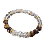 Bracelet de perles colorées de style bohémien, bijoux ethniques, couleurs vives et motifs pour créer un accessoire frappant et tendance qui se démarquera certainement FgY875, 12x9x1cm, Un vernis