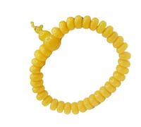Bracelet de perles de couleur vive Design incassable Tendance Sensible Bijou doux pour la peau Cadeau pour femmes hommes Bracelet léger au quotidien, taille unique, comme décrit