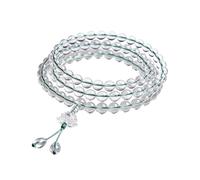 Bracelet de perles de méditation - Bijou décontracté transparent - Bracelet en pierre de pour la santé et le bien-être - Pour mère, femme, sœur, petite amie, amie, yoga, chemin de travail