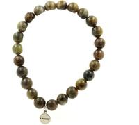 Bracelet de perles de saphir de Mogok, Birmanie, Myanmar 8 mm qualité 2A